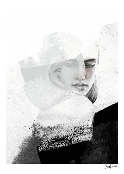 ANNA BULOW Print A quiet reminder 30x40 cm