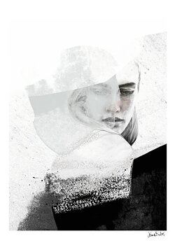 ANNA BULOW Print A quiet reminder 30x40 cm