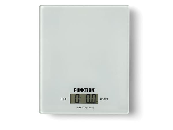 Funktion Köksvåg Vit