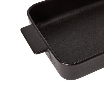 SATAKE Ugnsform svartglacerad porslin, 37 cm