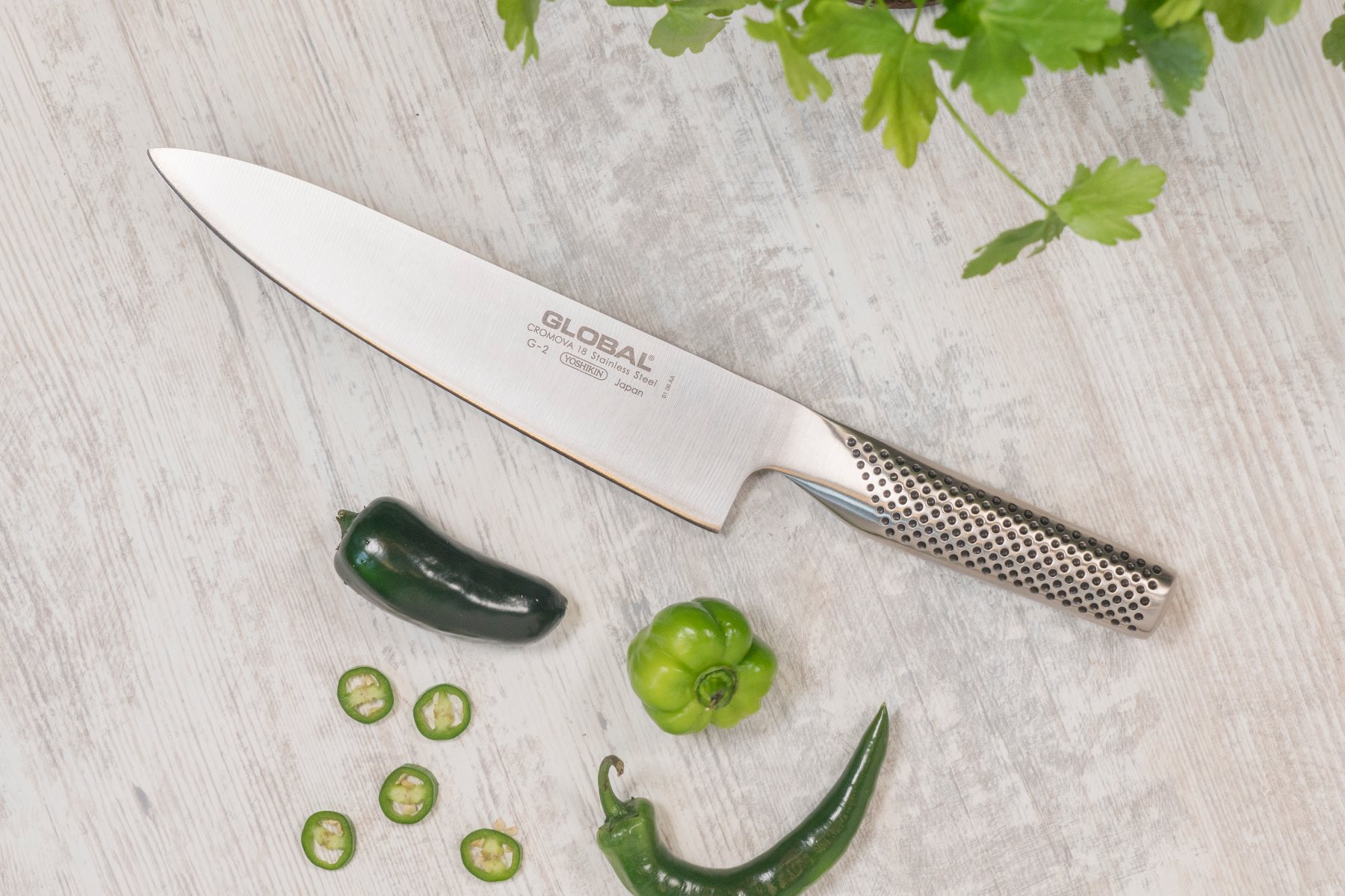 Kockkniv Global 20 cm - 2