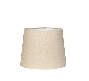LAMPSKÄRM i linne Natur 26 cm