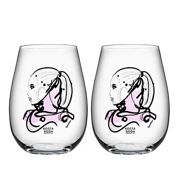 KOSTA BODA All About You / Love You (PINK) 2-p