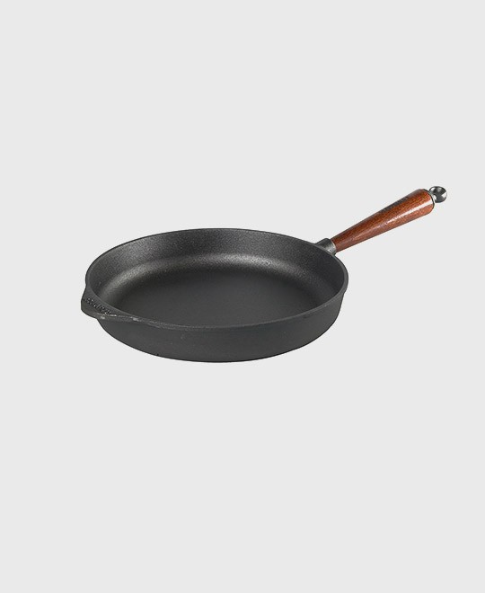SKEPPSHULT Stekpanna 28cm Rak Trähandtag