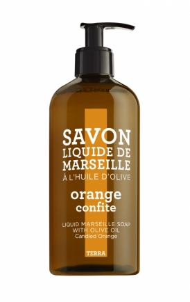 SAVON de MARSEILLE Terra Tvål 500ml Orange