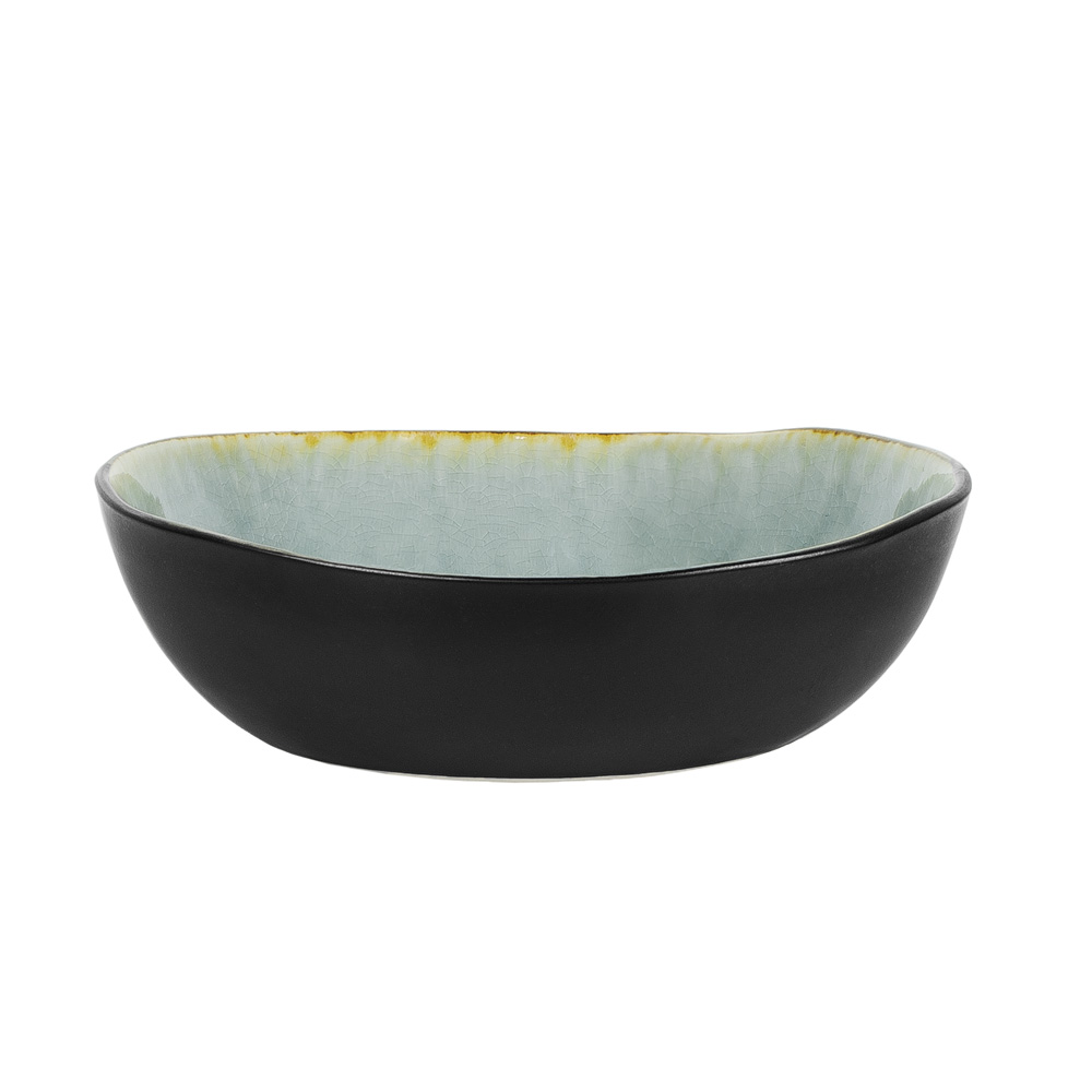 O&J Grå krackelerad Sopp/pastatallrik