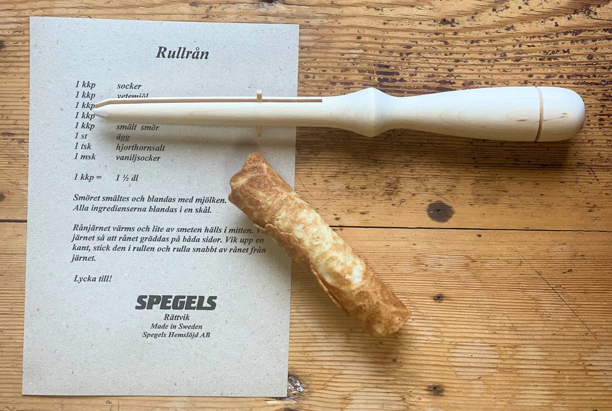 RULLRÅNSPINNE med recept