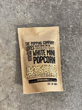 THE POPPING COMPANY White Mini Popcorn 300g