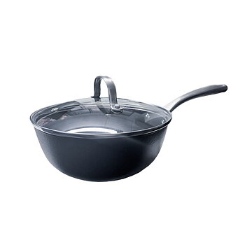 SATAKE Kastrull Sautés i lättviktsgjutjärn med glaslock, 20 cm