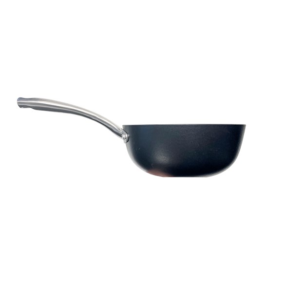 SATAKE Kastrull Sautés i lättviktsgjutjärn med glaslock, 20 cm - 2