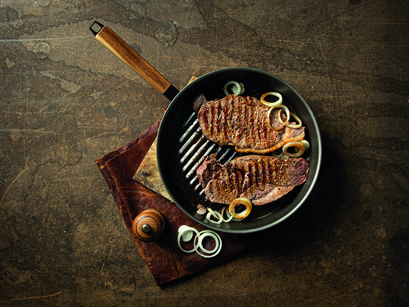 BEKA GRILLPANNA 28 CM NOMAD KOLSTÅL - 2