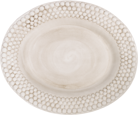 MATEUS Bubbles Ovalt Fat, Sand, 35cm
