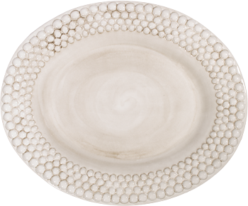 MATEUS Bubbles Ovalt Fat, Sand, 35cm