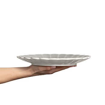 MATEUS OSTRON Tallrik 28 CM GRÅ