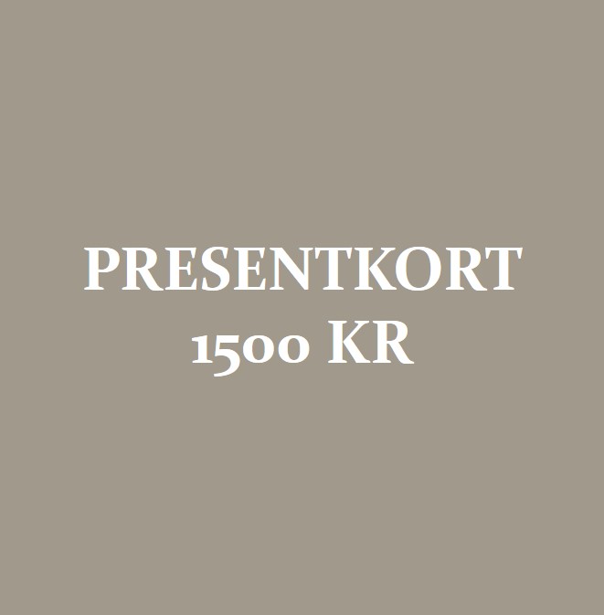PRESENTKORT 1500 kr