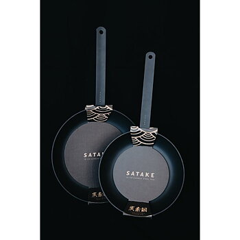 SATAKE Stekpanna i 3 mm kolstål 28 cm