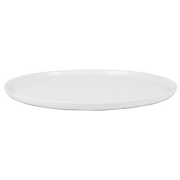 O&J Vit assiett 21 cm