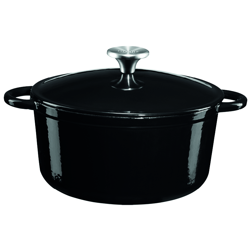 Gjutjärnsgryta Gretl 4L Svart