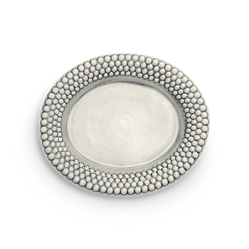 MATEUS Bubbles Ovalt Fat, Grå, 35cm