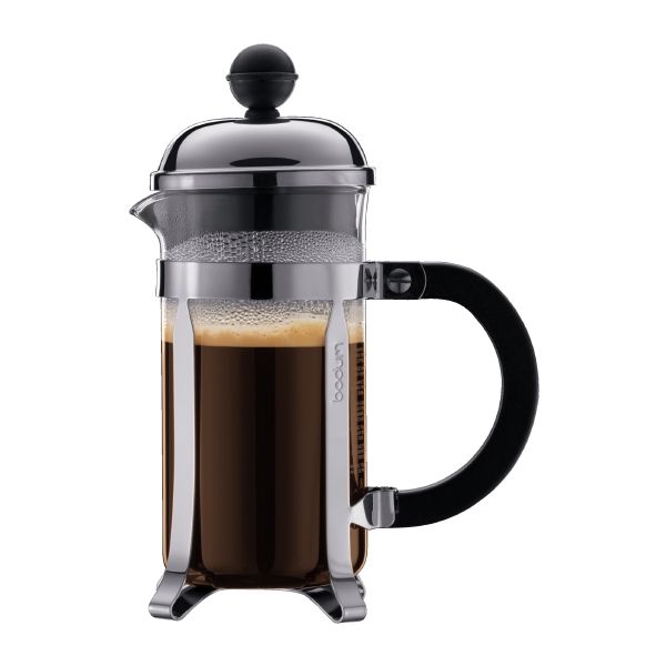 BODUM Kaffebryggare Krom, 3 koppar, 0,35l. . 