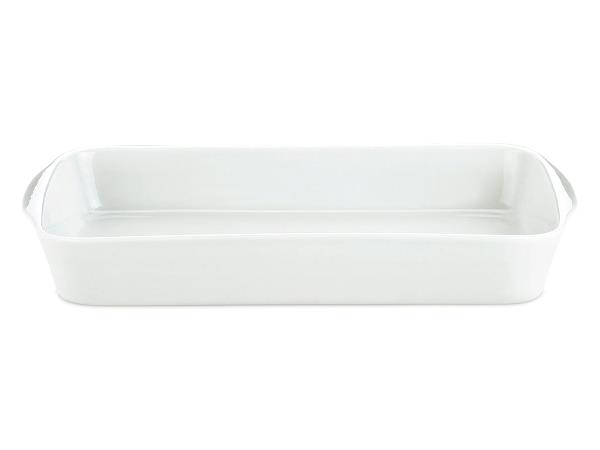 PILLIVUYT Gratängform 35 x 22 x 5,1 cm Vit