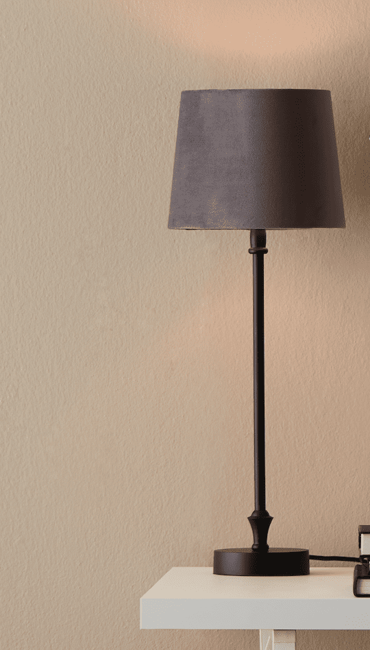 PR HOME Lampfot Liam Svart 46 cm - 2