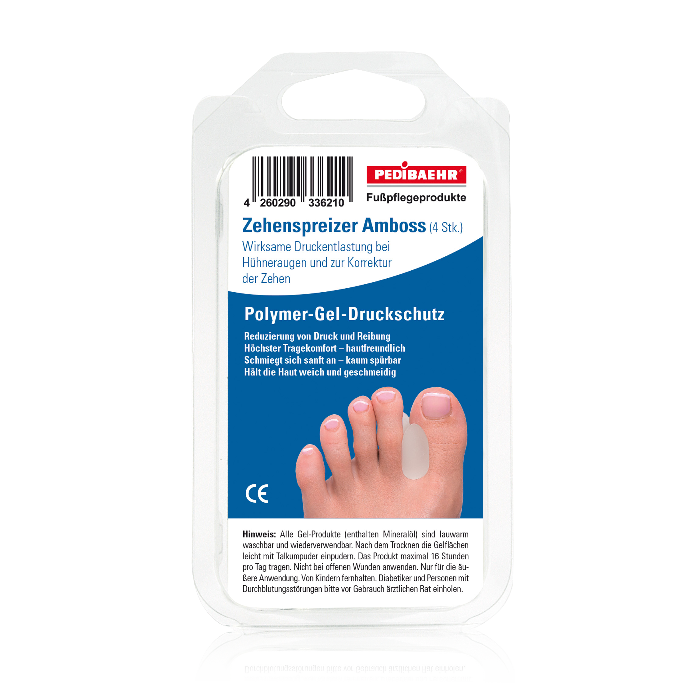 Tåspridare Gel 4st