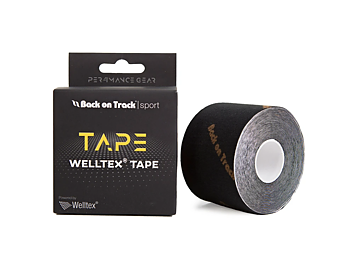 P4G Welltex Tape, Svart 5m
