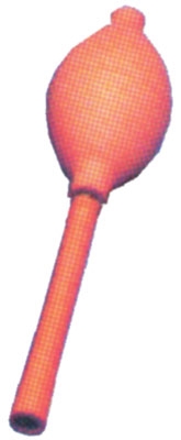 Sittring, gummi-pump