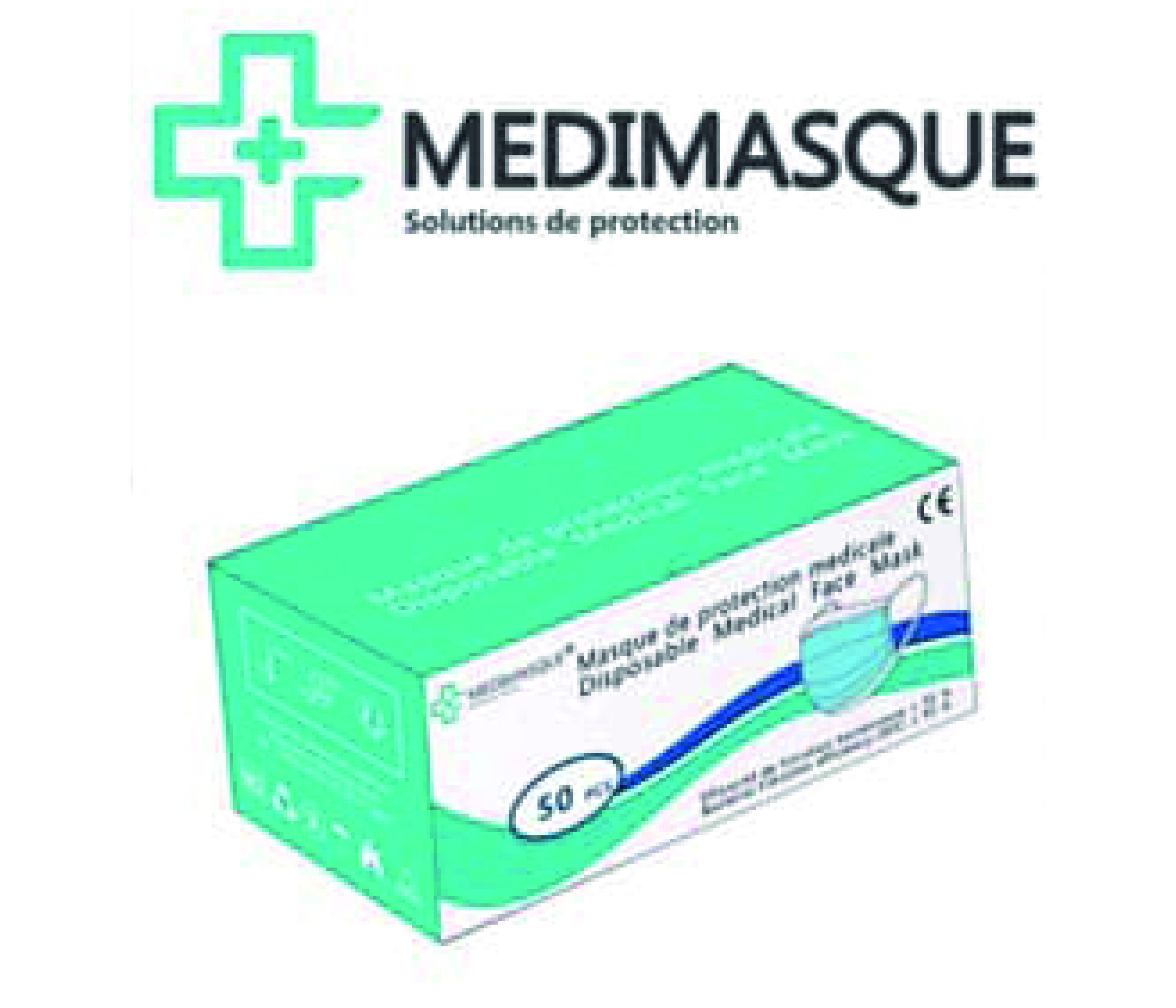 Munskydd 5-pack Typ II  - 2