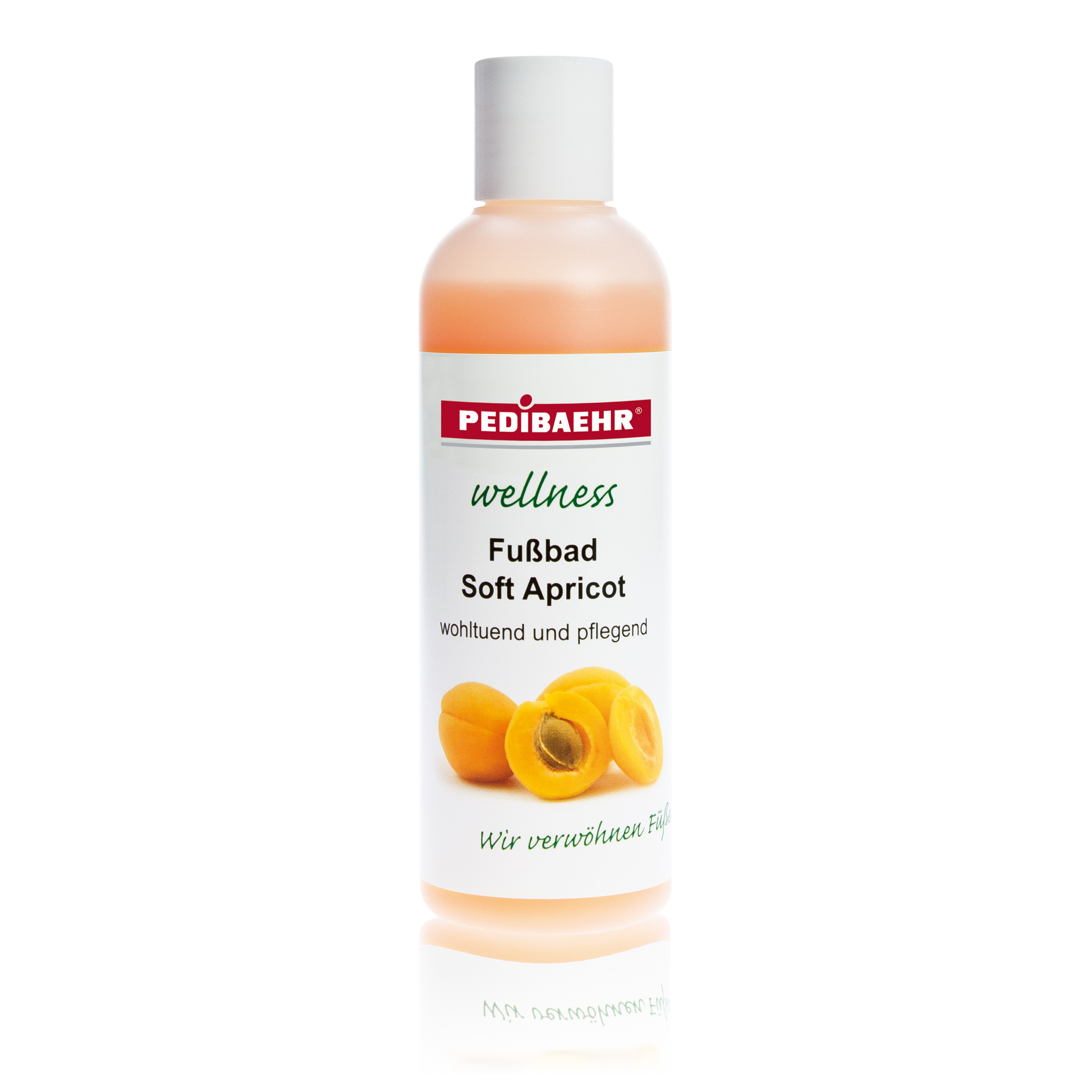 Fotbad mjuk aprikos 200ml