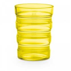 Rillekruset plastglas färgat