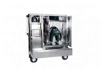 Alfako sadelskåp MAXI Plus Inox