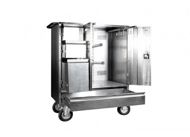 Alfako sadelskåp MIDI Standard Inox