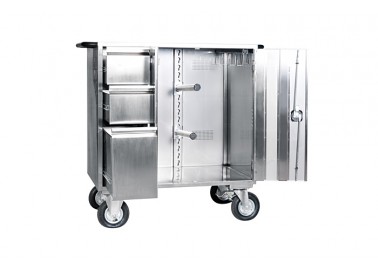 Alfako sadelskåp MIDI Eco. Inox