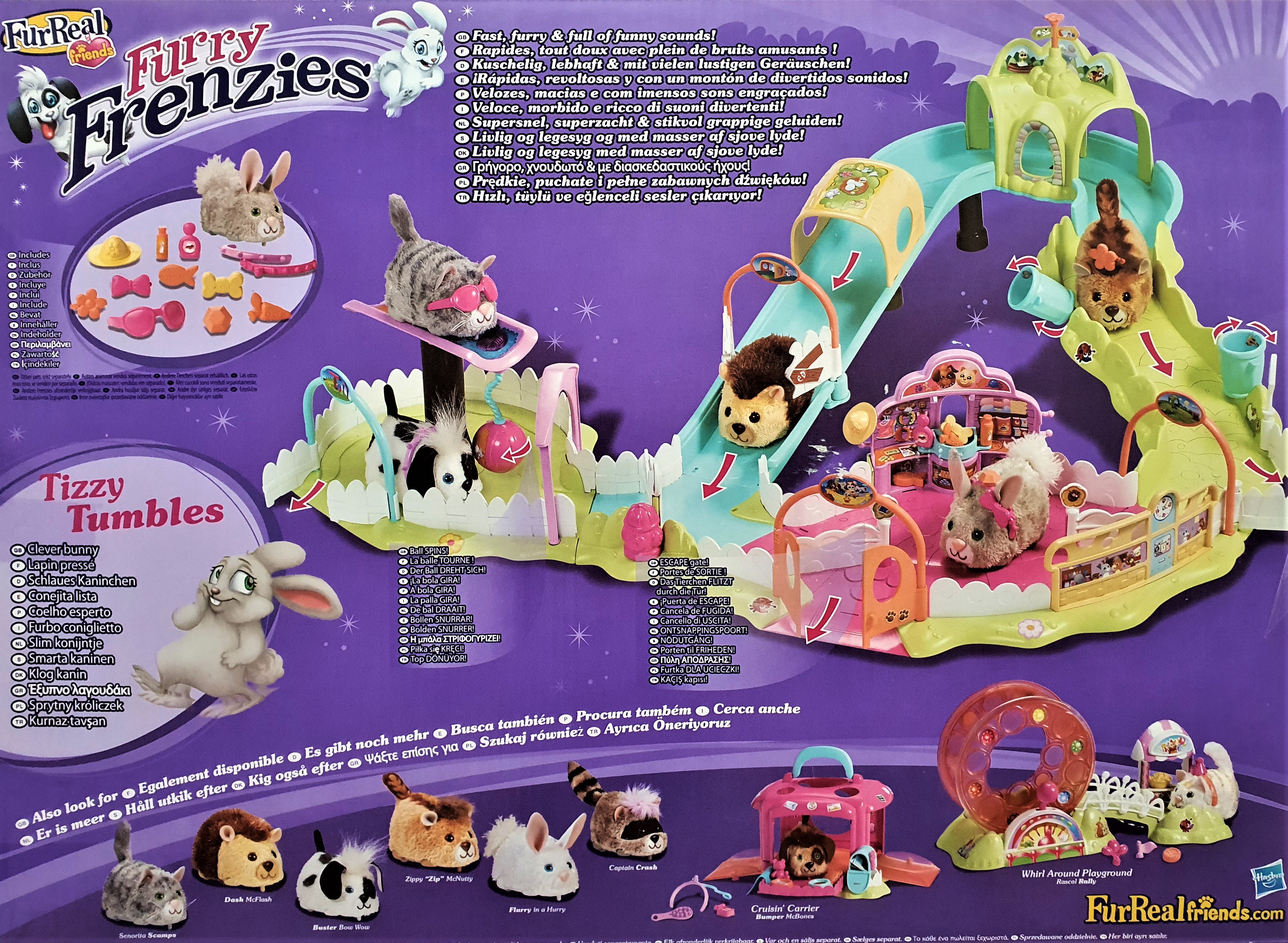 FURREAL FRIENDS FURRY FRENZIES SCOOT&SCURRY CITY TIZZY TUMBLES gt Christmas gift 