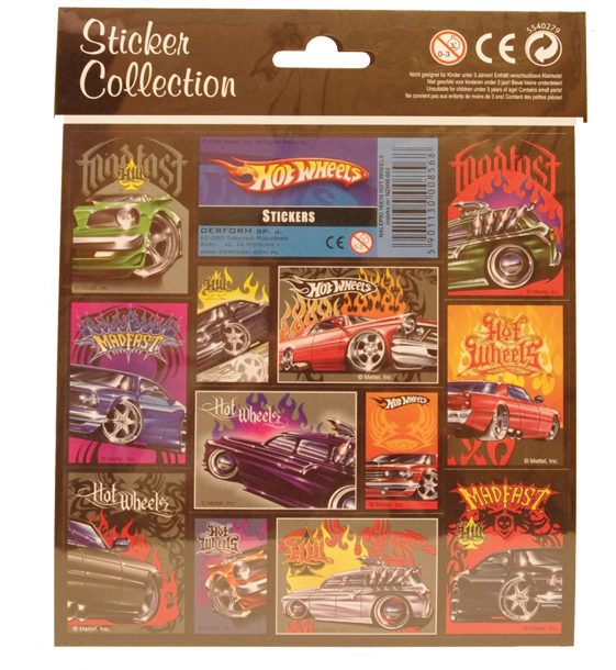 Stickers Hot Wheels Cheap toys online LekOutlet.se