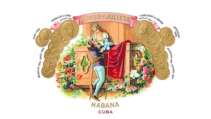 Romeo Y Julieta No 2 Tubos Låda 10 st - 2