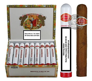 Romeo Y Julieta No 2 Tubos Låda 10 st