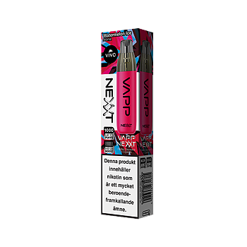 Vivo Nexxt VAPP Engångspod  Watermelon Mesh-Coil
