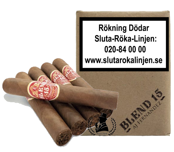 Aj Fernandez Blend 15 Robusto Bundlee 15 st cigarrer - 2