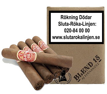 Aj Fernandez Blend 15 Robusto Bundlee 15 st cigarrer