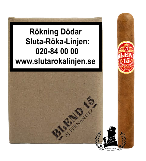 Aj Fernandez Blend 15 Robusto Bundlee 15 st cigarrer