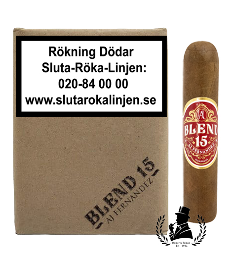 Aj Fernandez Blend 15 Short Robusto Bundle 15 st Cigarrer