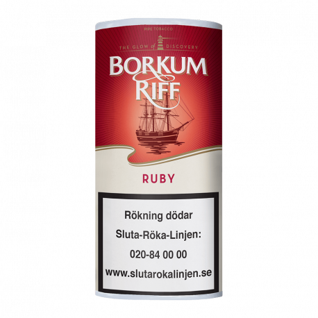 Borkum Riff Ruby Cavandish 40 g - Roberts Tobak