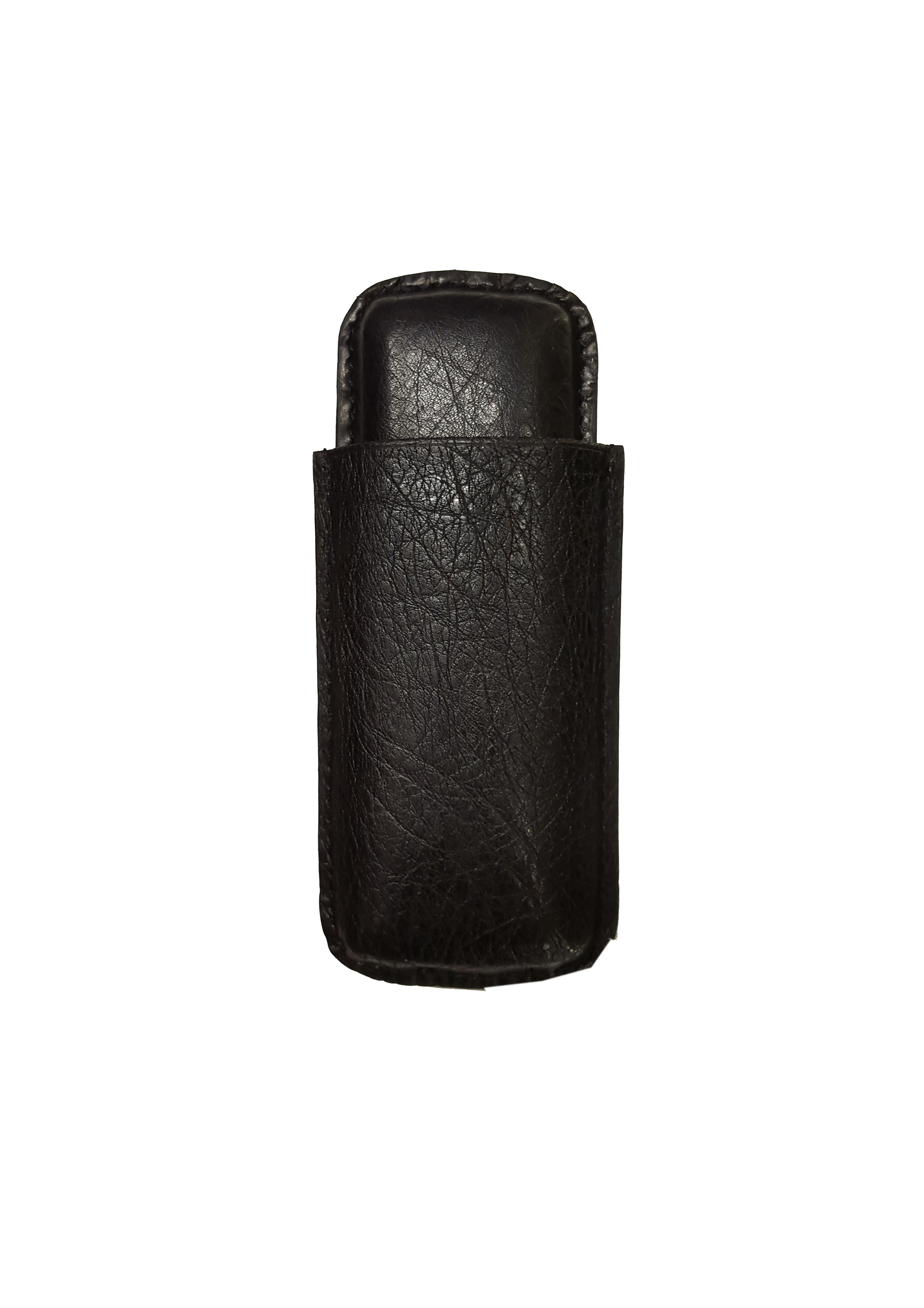 Läderfodral Hauser 1 Svart för 2 Cigarrer