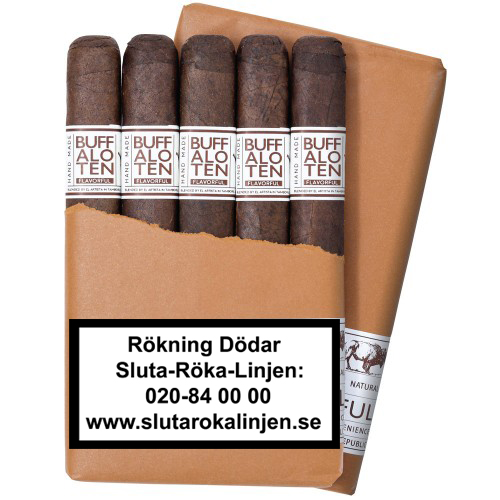 Buffalo Ten Maduro Toro 5 pack