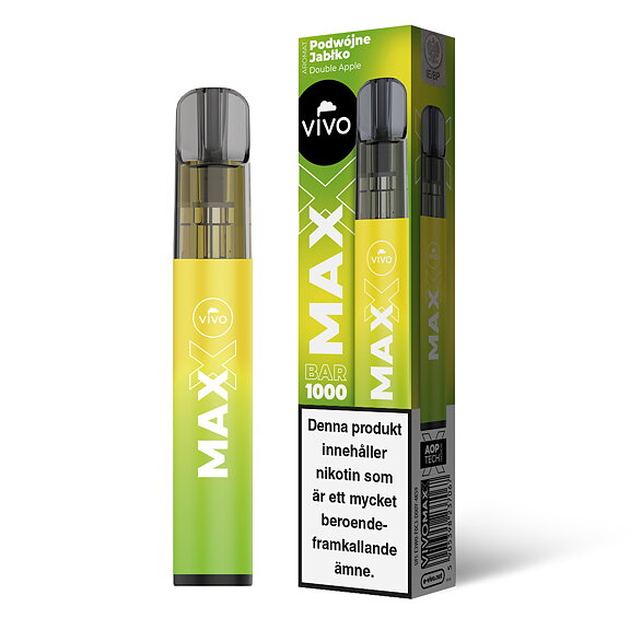 Vivo Max Engångspod Duble Apple MESH