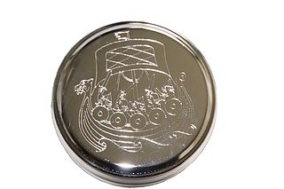 Snusdosa Metall Vikinga Skepp