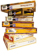 Kubanska Cigarrlådor & Cigarrpaket